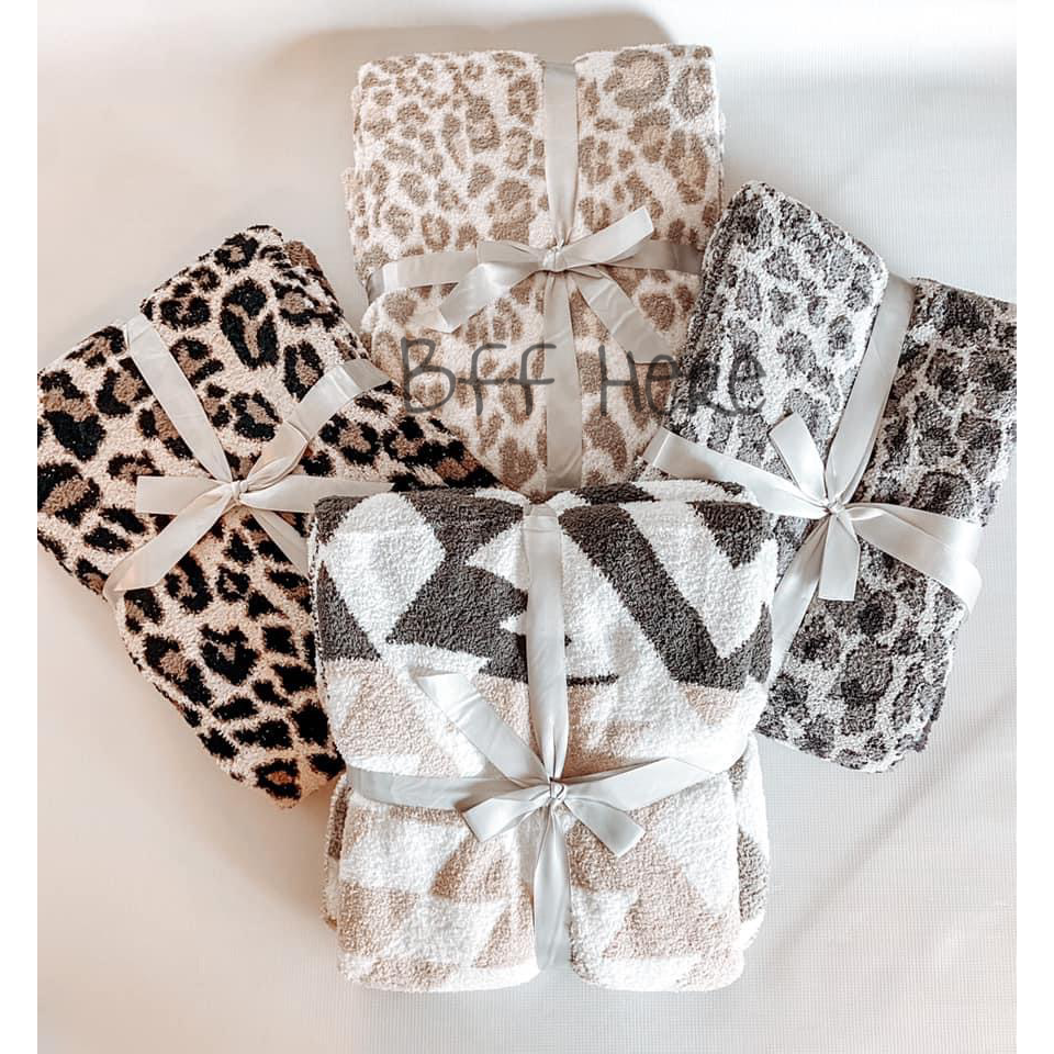 Luxe Jacquard Blanket -- Choice of Color - BFF Here