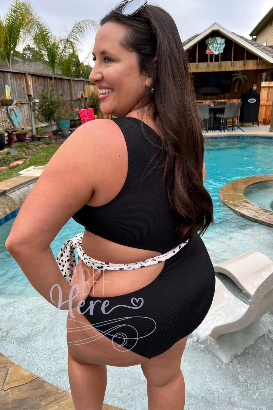 Bungalow Babe One Piece Swimsuit - BFF Here