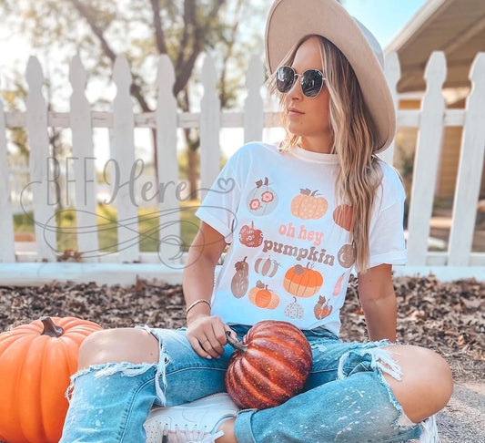 Oh Hey Pumpkin T-Shirt - BFF Here