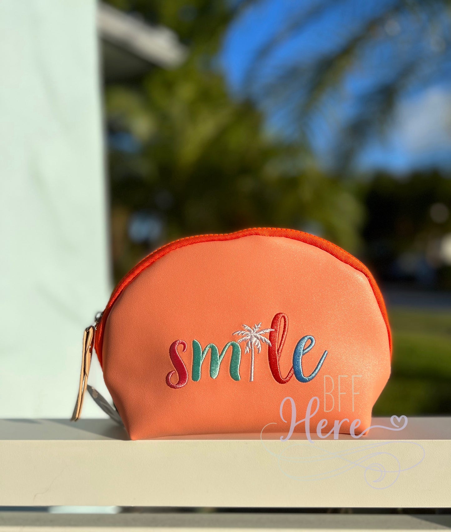 Cosmetic Bag - Smile Palm - BFF Here