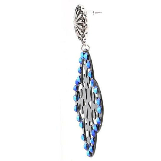 Geometric Quarterfoil Earrings — Choice of Color - BFF Here