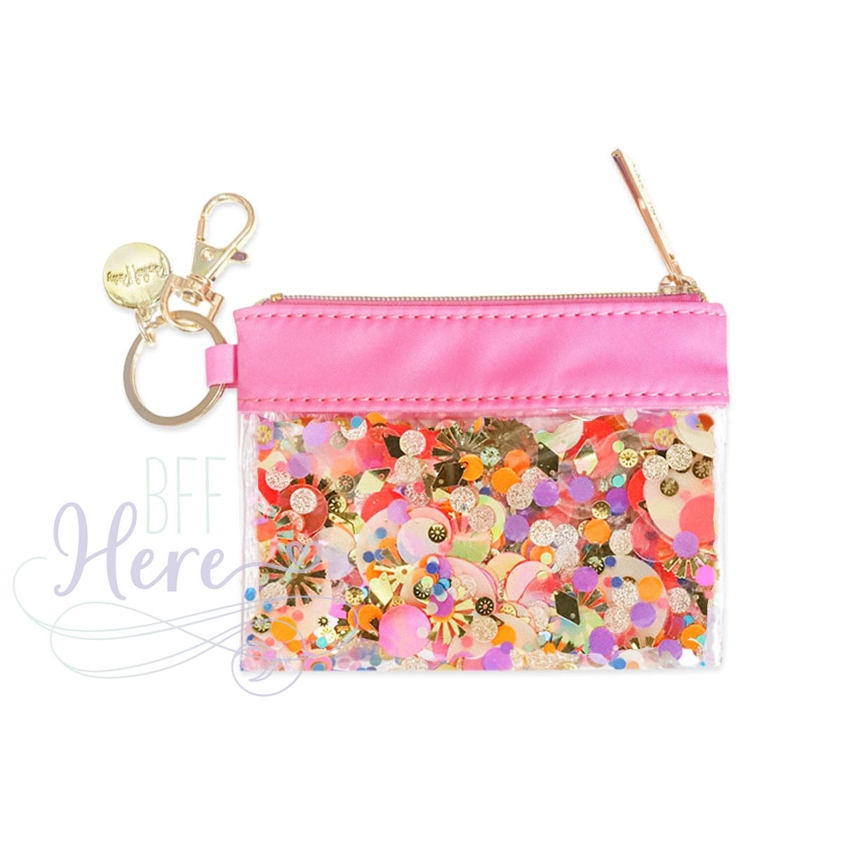 Everyday Jam Confetti Keychain Wallet by Packed Party - BFF Here