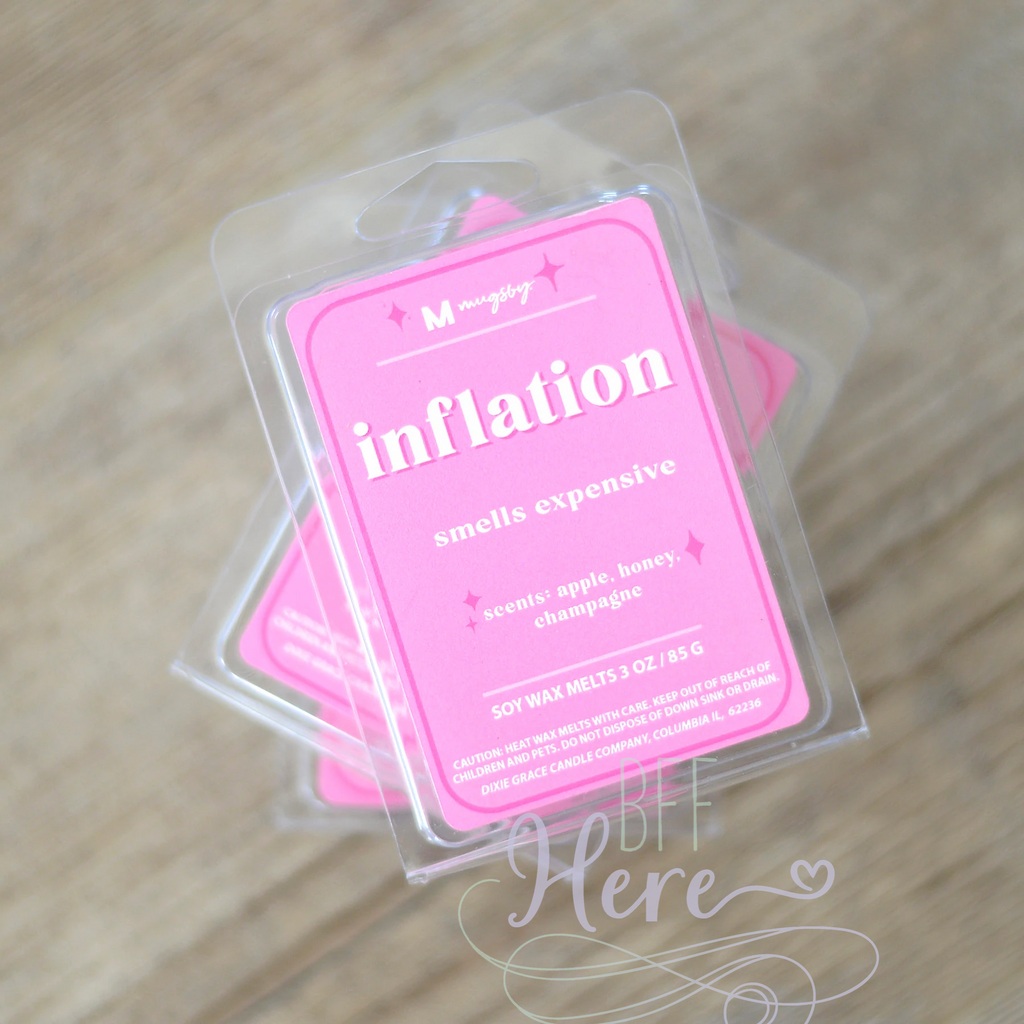 Inflation Funny Wax Melt - BFF Here