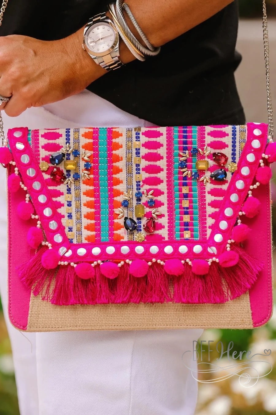 Mojitos and Margaritas Clutch - BFF Here