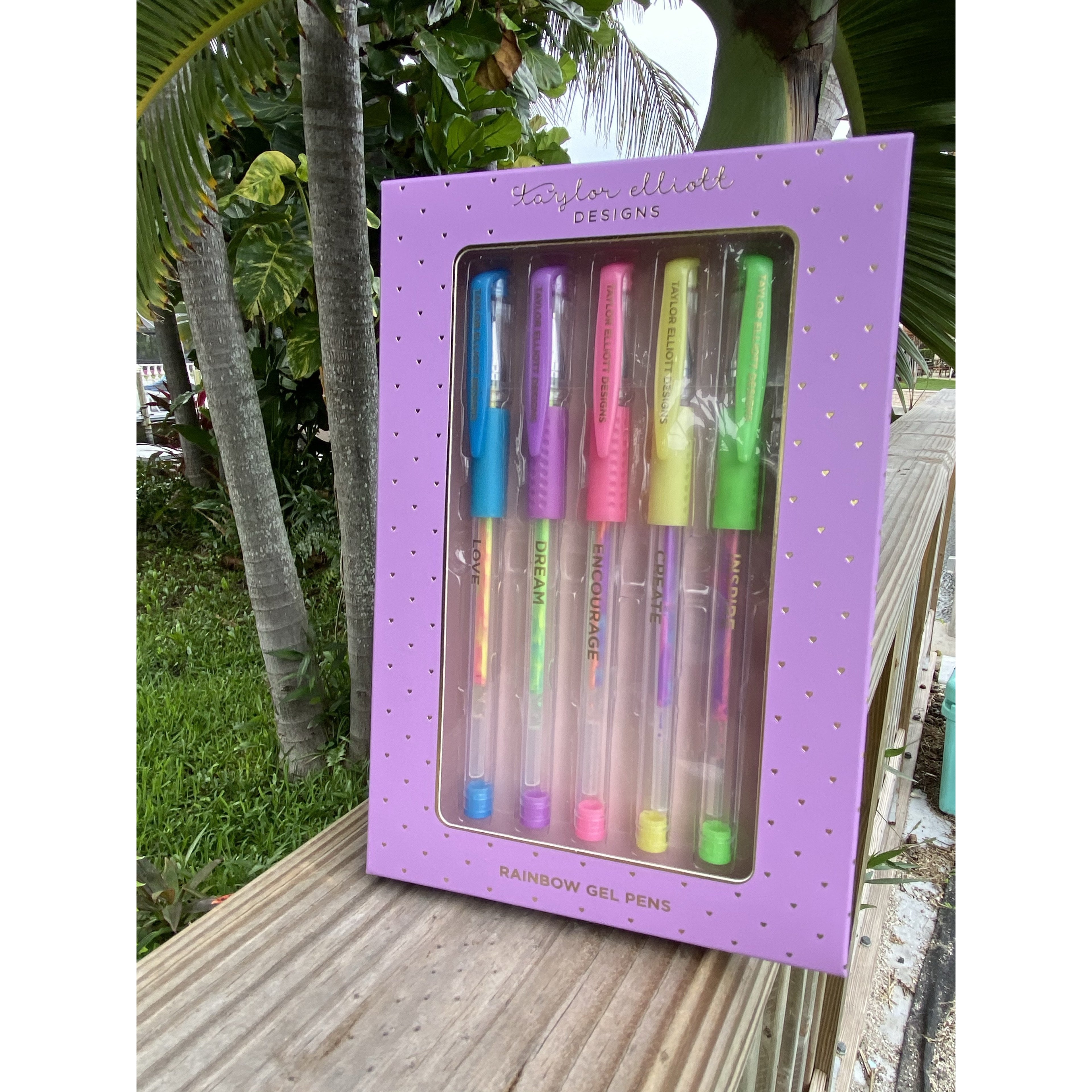Rainbow Gel Pens - BFF Here