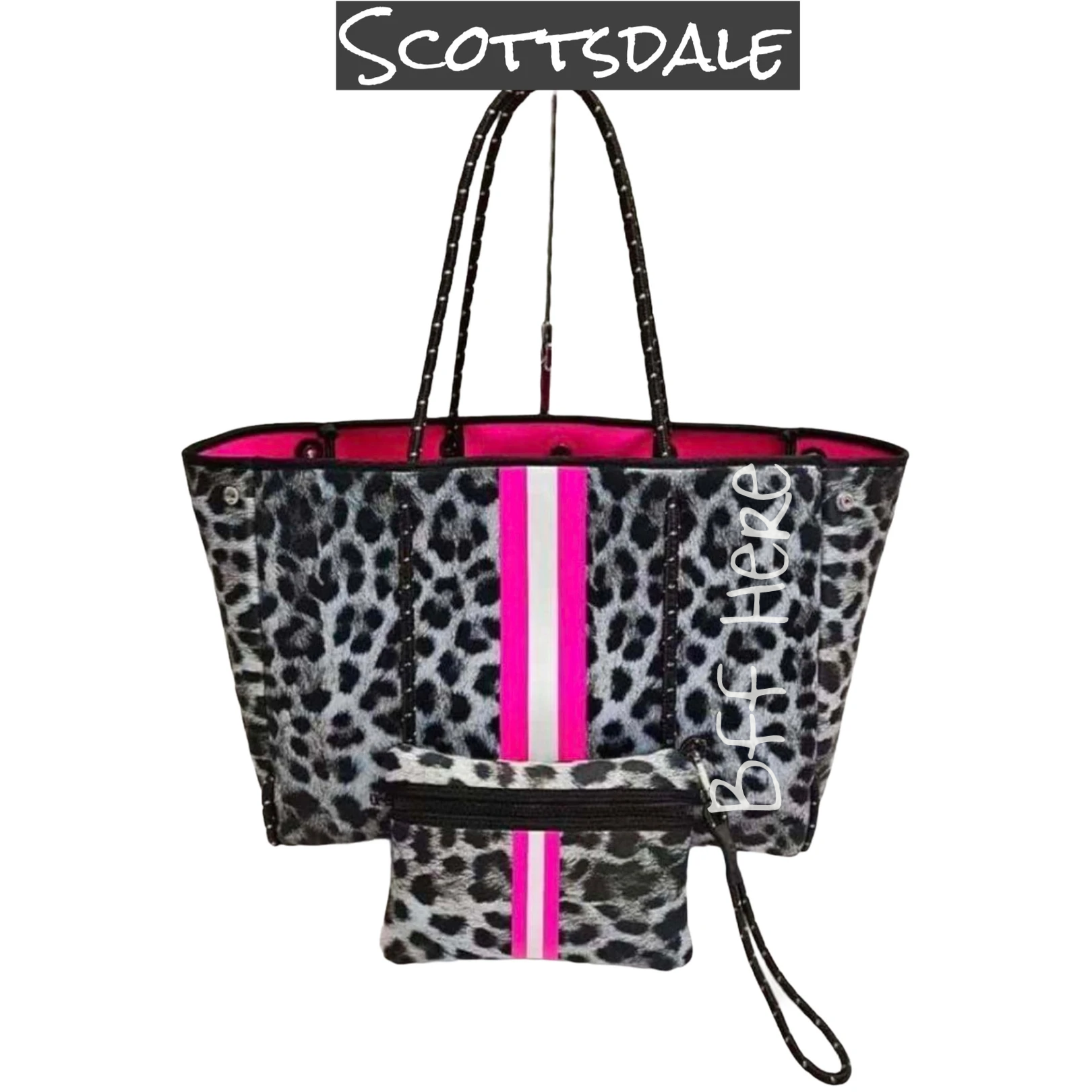 Neoprene Tote -- Scottsdale - BFF Here