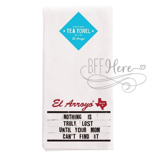 El Arroyo Tea Towel - Truly Lost - BFF Here