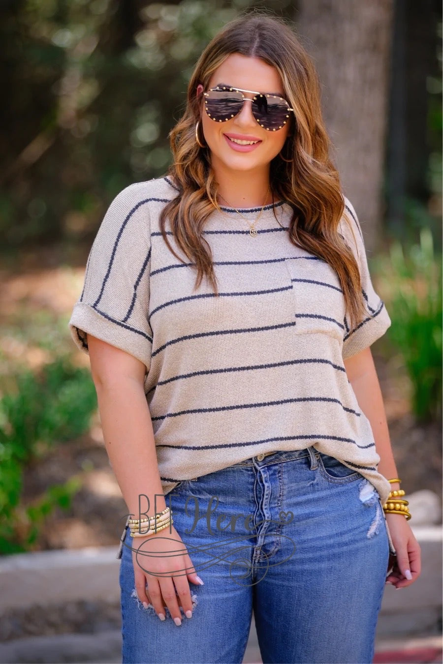 Jarrett Knit Pocket Top - BFF Here