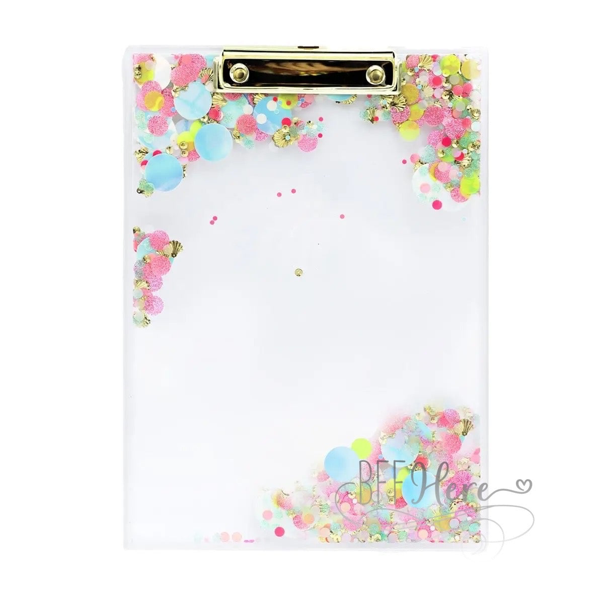 PREORDER—Shell-ebrate Confetti Clipboard by Packed Party - BFF Here