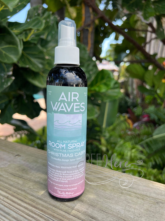 Air Waves Room Spray - Christmas Cabin - BFF Here