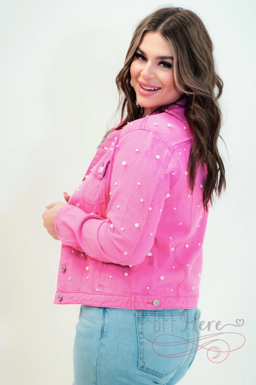 PREORDER-Presley Pearl Jacket - BFF Here