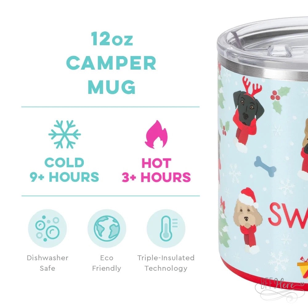 Santa Paws Camper Mug (12oz) by Swig - BFF Here