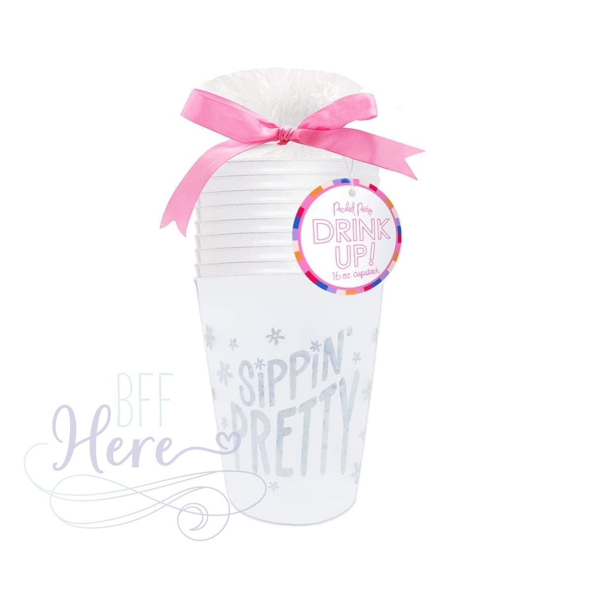 Sippin' Pretty Cupstack Set by Packed Party - BFF Here