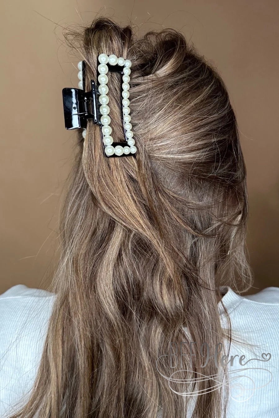 Payson Pearl Claw Clip — Choice of Color - BFF Here