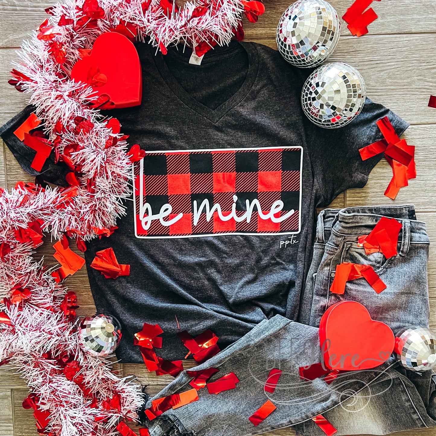 PREORDER—Be Mine V-Neck - BFF Here