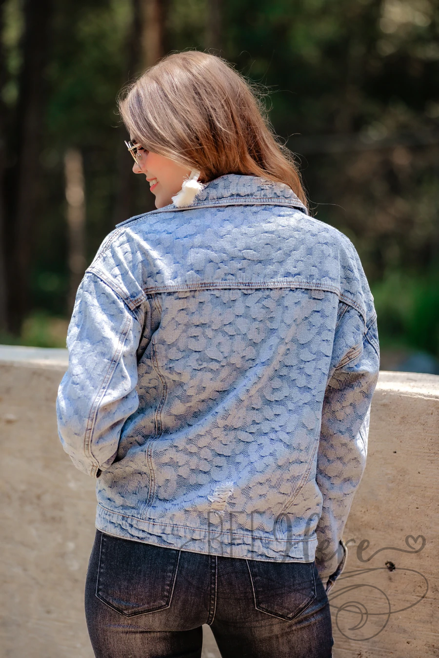 Layton Leopard Denim Jacket - BFF Here