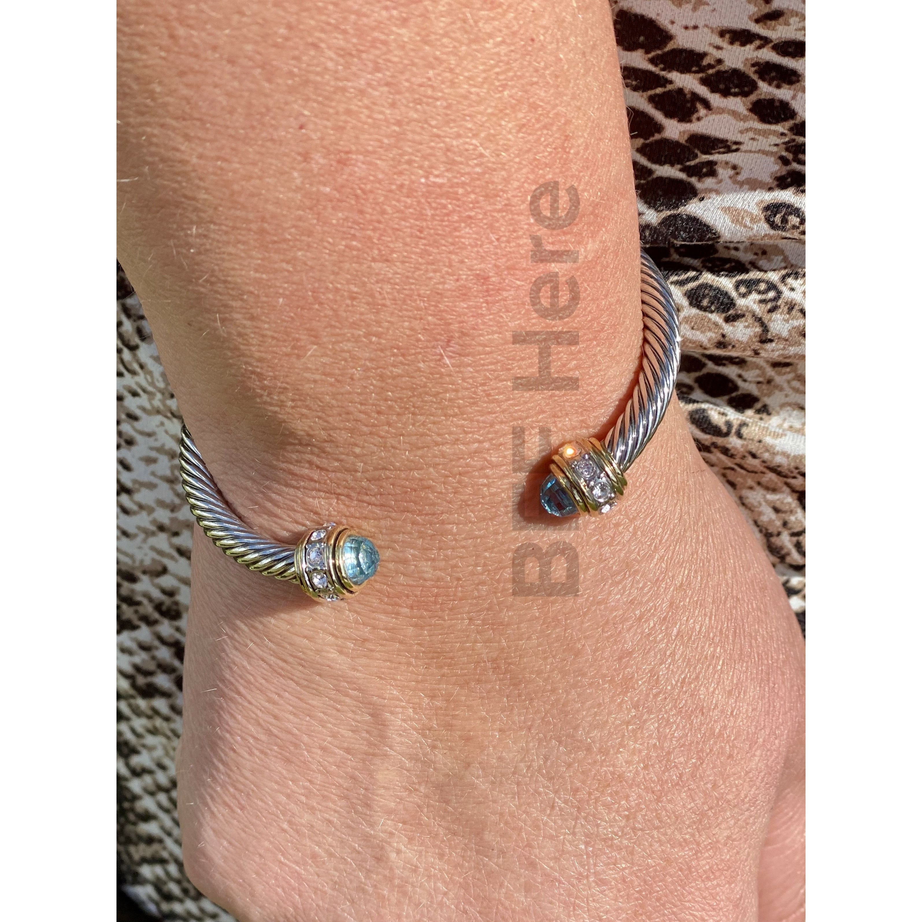 Jet Setter Stackable Cable Bracelet -- Choice of Color - BFF Here