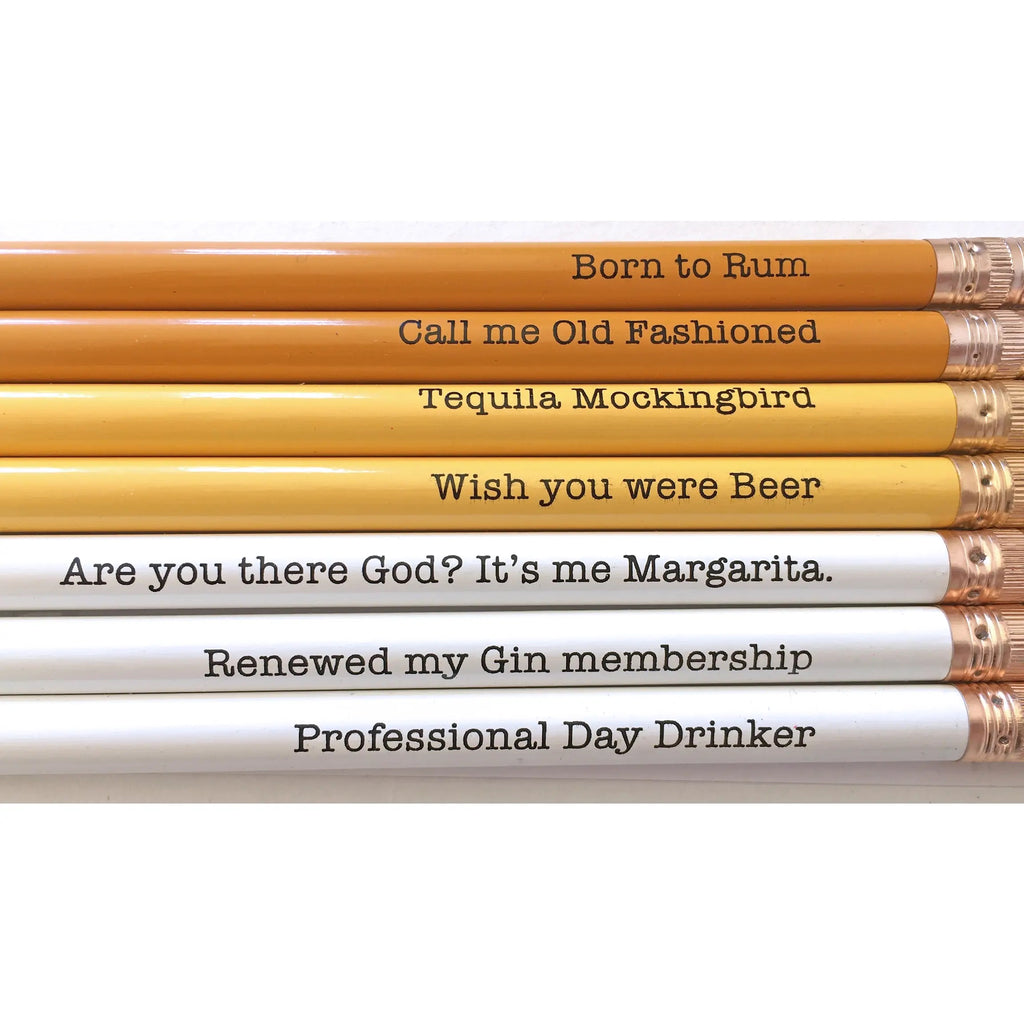 Professional Day Drinker Pencil Set - BFF Here