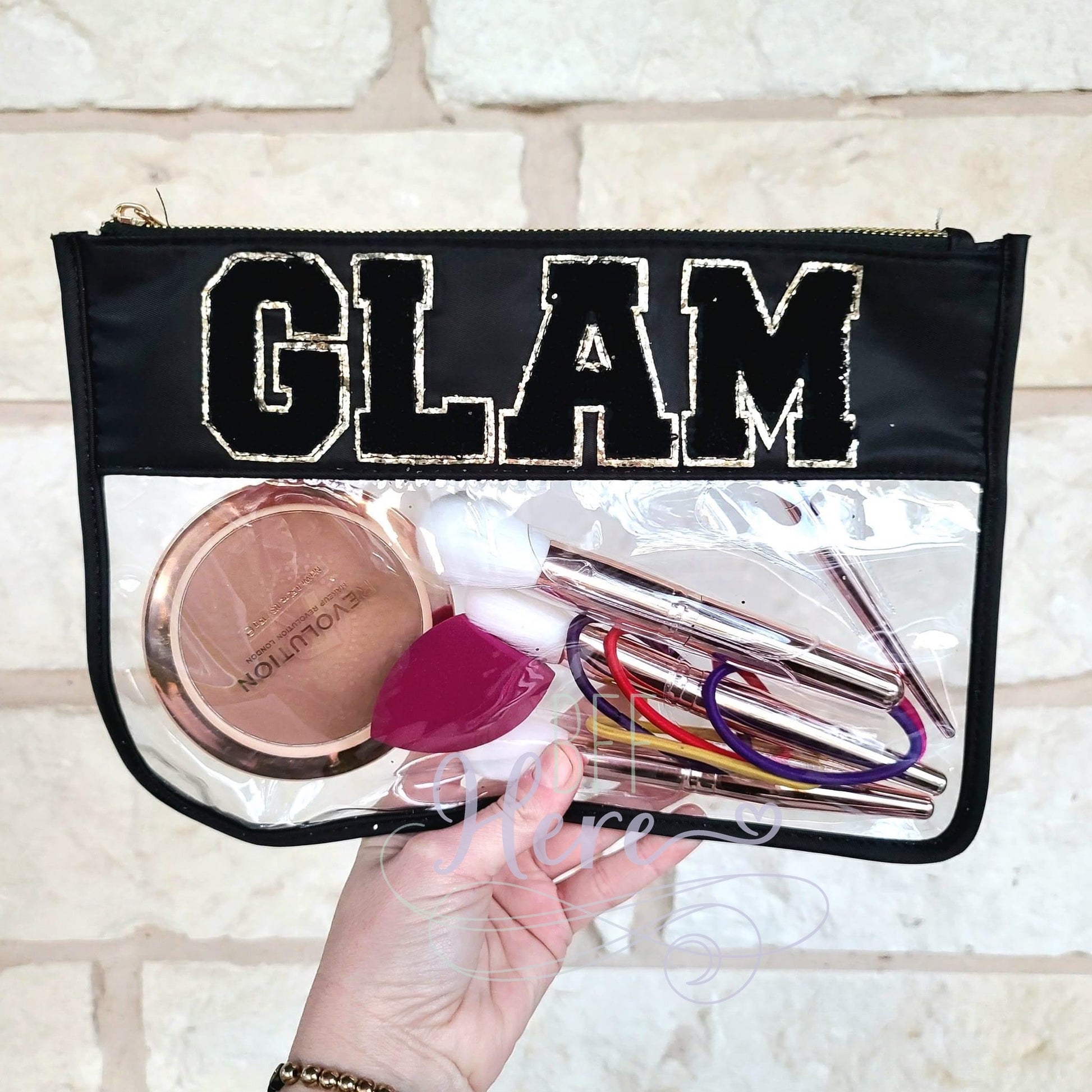 Nylon Clear Bag: Glam - BFF Here