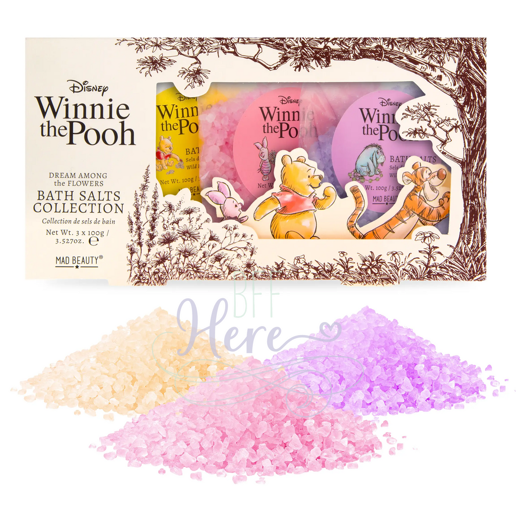 Winnie The Pooh Bath Salt Trio - BFF Here