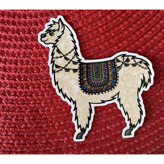 Llama Sticker - BFF Here