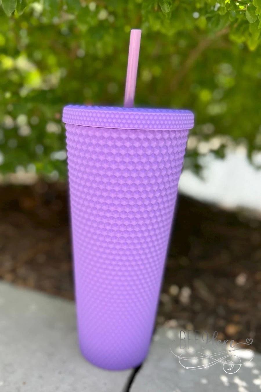 Studded Tumbler — Purple - BFF Here