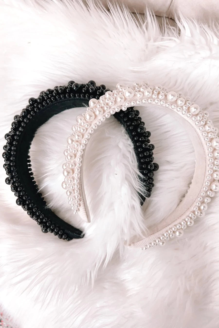 Paris Pearl Headband— Choice of Color - BFF Here