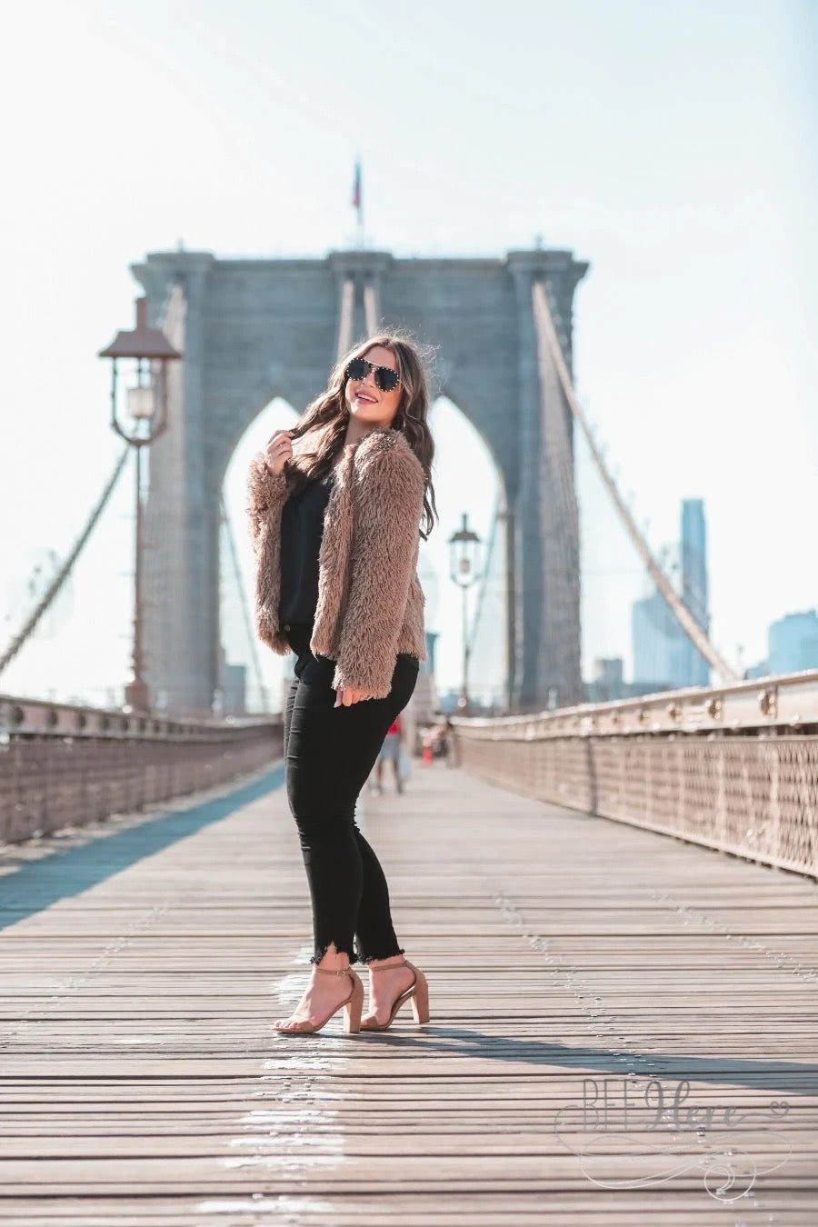 Milan Faux Fur Eyelash Jacket - BFF Here