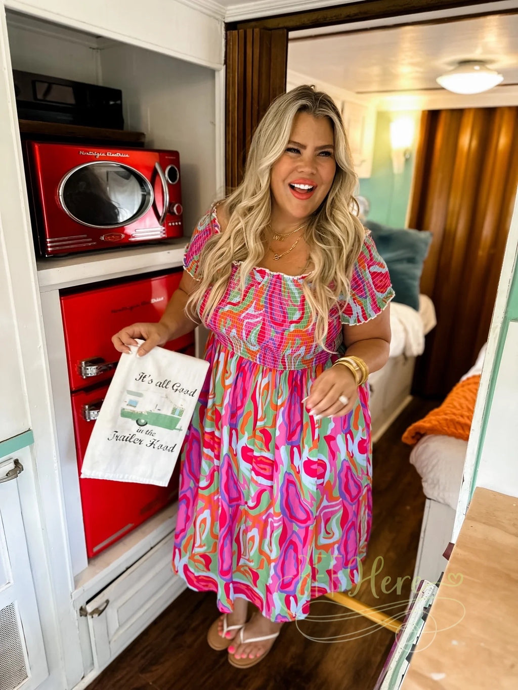 PREORDER - Hadley Spring Dress / Retro - BFF Here
