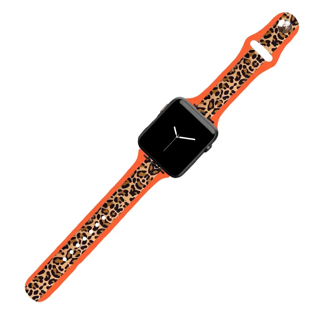 Viv Apple Watch Bands — Orange Leopard - BFF Here