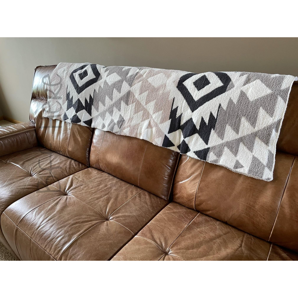 Luxe Jacquard Blanket -- Choice of Color - BFF Here