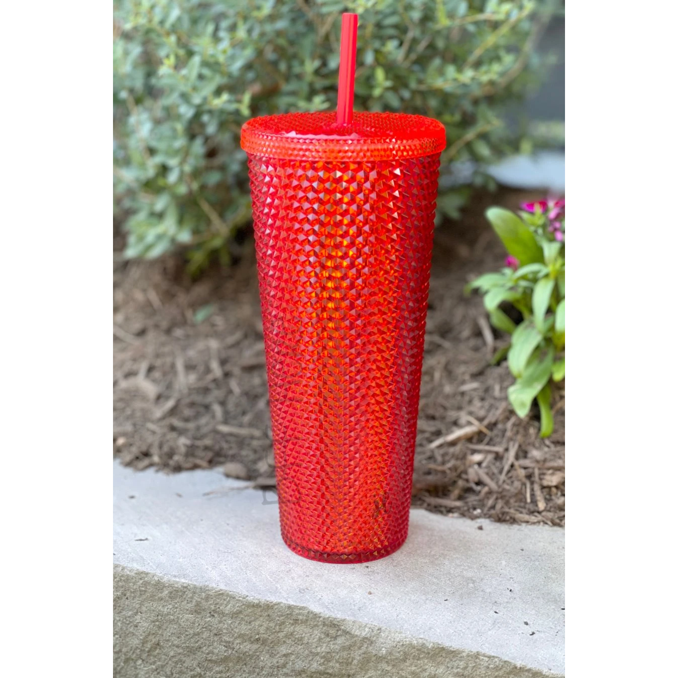 Studded Tumbler — Red - BFF Here