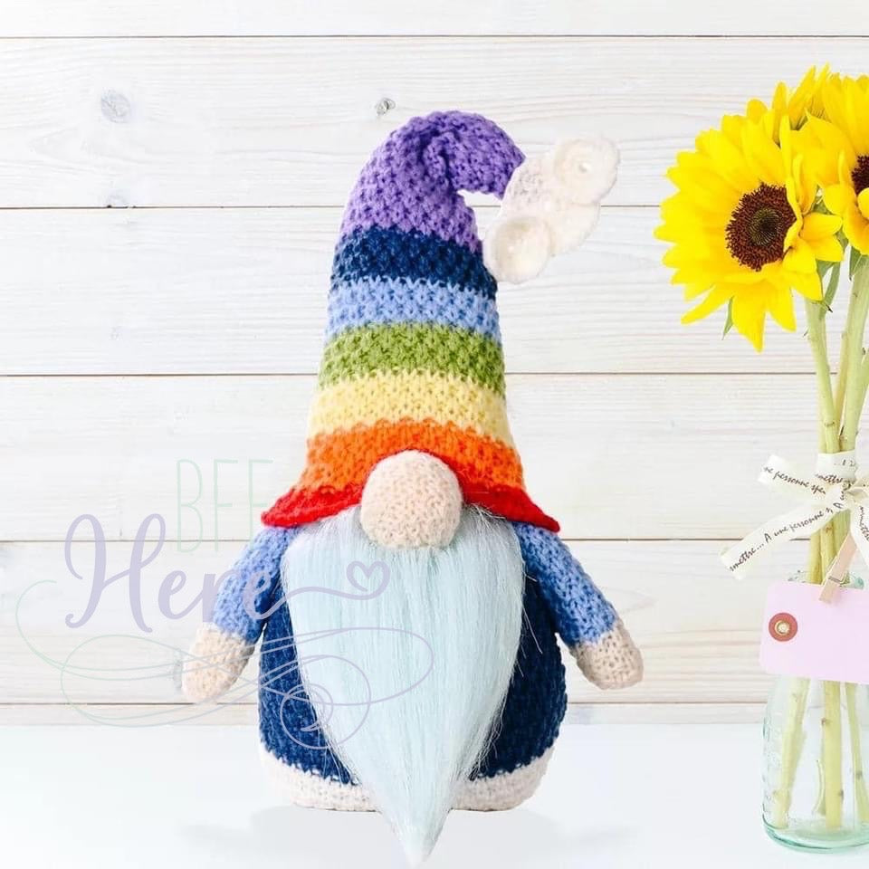 Ralph & Rebecca Rainbow Gnomes - BFF Here