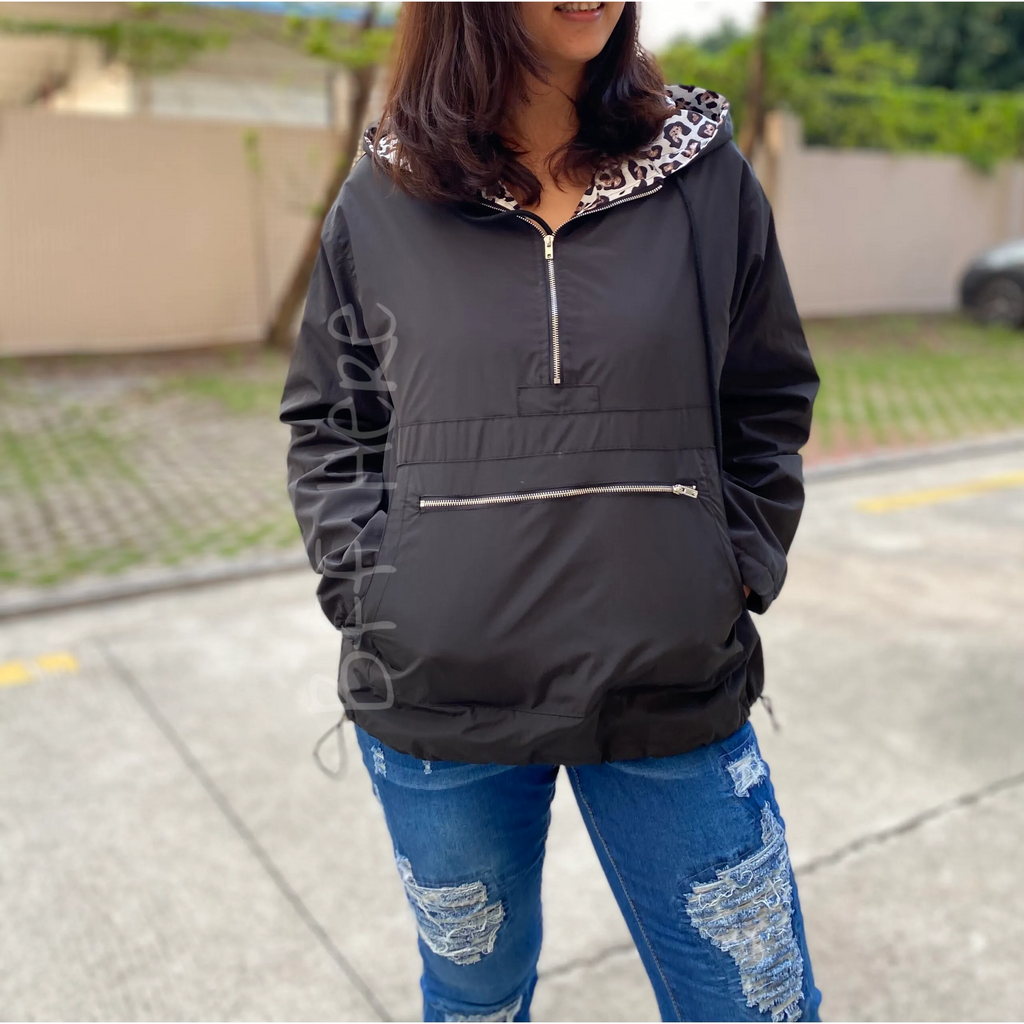 Shirley Leopard Windbreaker - BFF Here