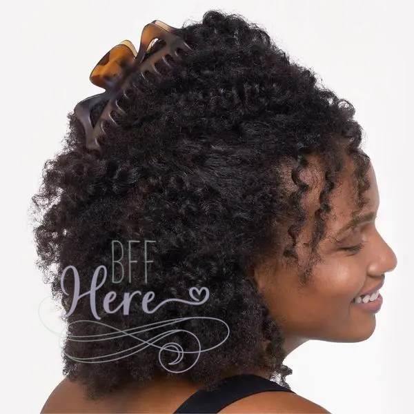 Jumbo Classic Claw Clips 2pc - Recycled Plastic - BFF Here