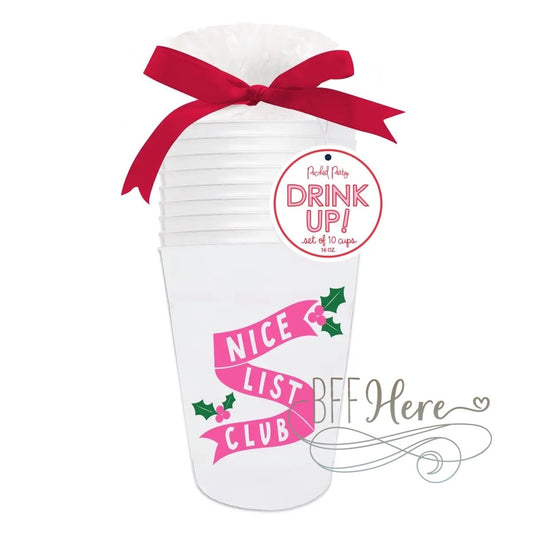 PREORDER— Nice List Club Cupstack by Packed Party - BFF Here