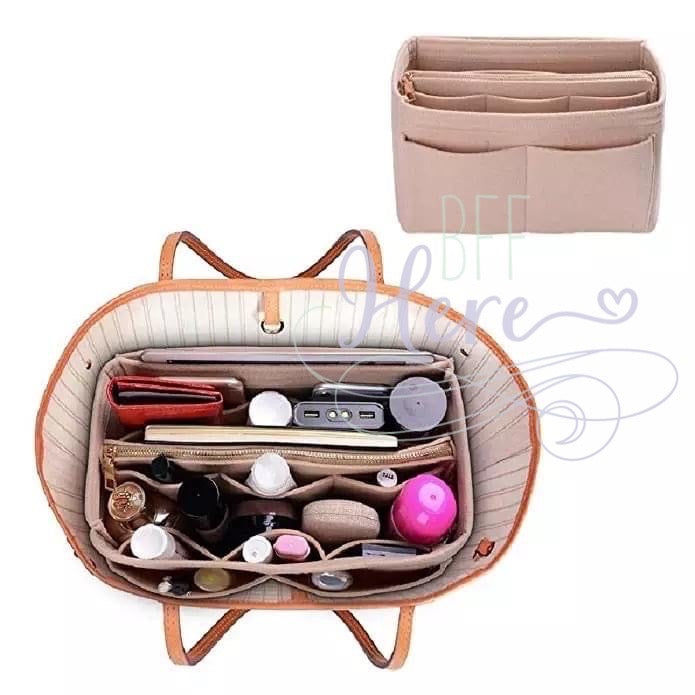 Tote Bag Organizer — Nude - BFF Here