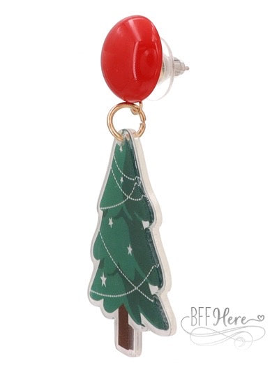 Oh Christmas Tree Earrings - BFF Here