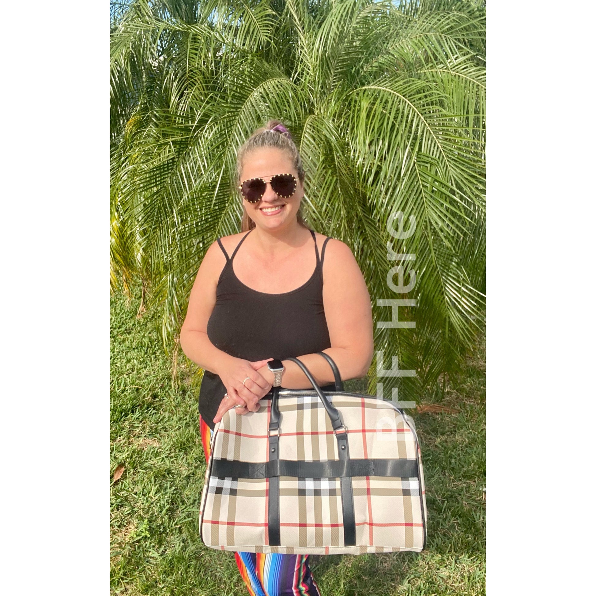 Bridgette Duffel Travel Bag - BFF Here