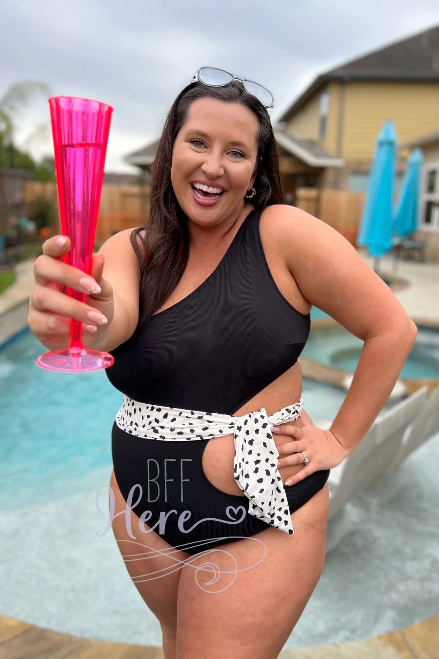 Bungalow Babe One Piece Swimsuit - BFF Here