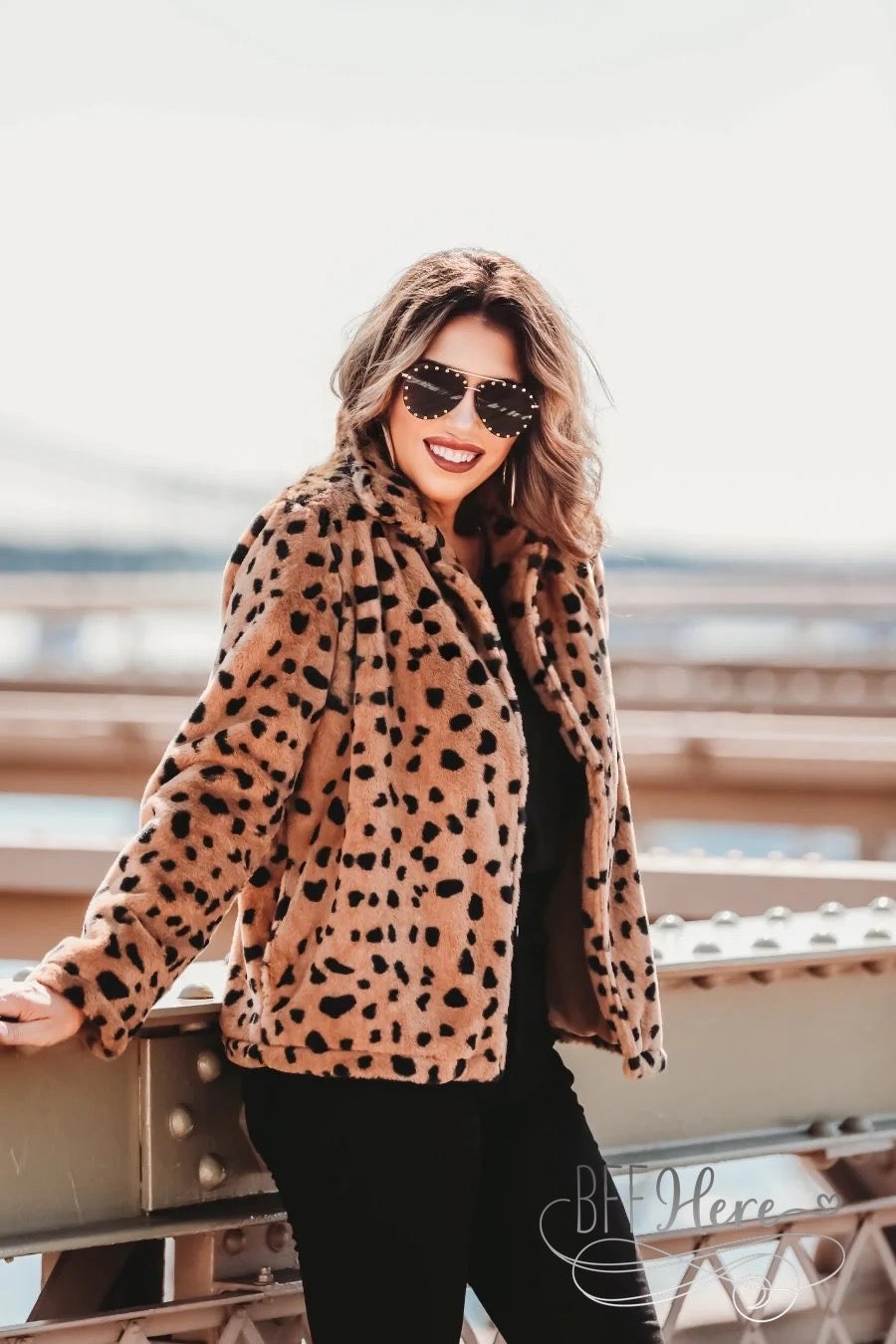 Chic Mood Faux Fur Jacket - BFF Here