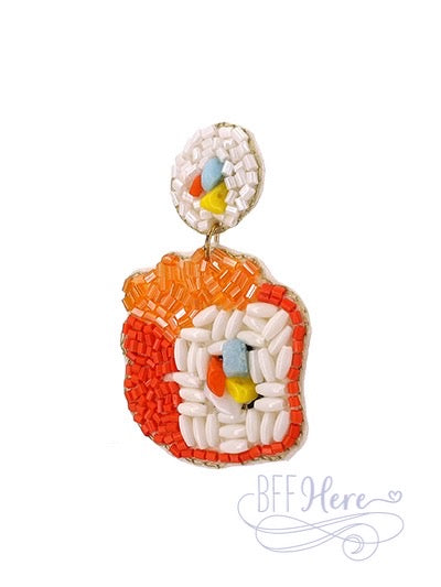 Cali Sushi Seed Bead Earrings - BFF Here
