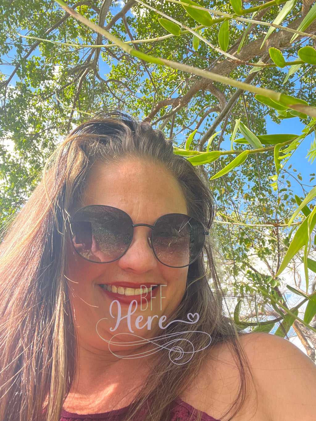 Better By The Pool Round Sunglasses -- Choice of Color - BFF Here