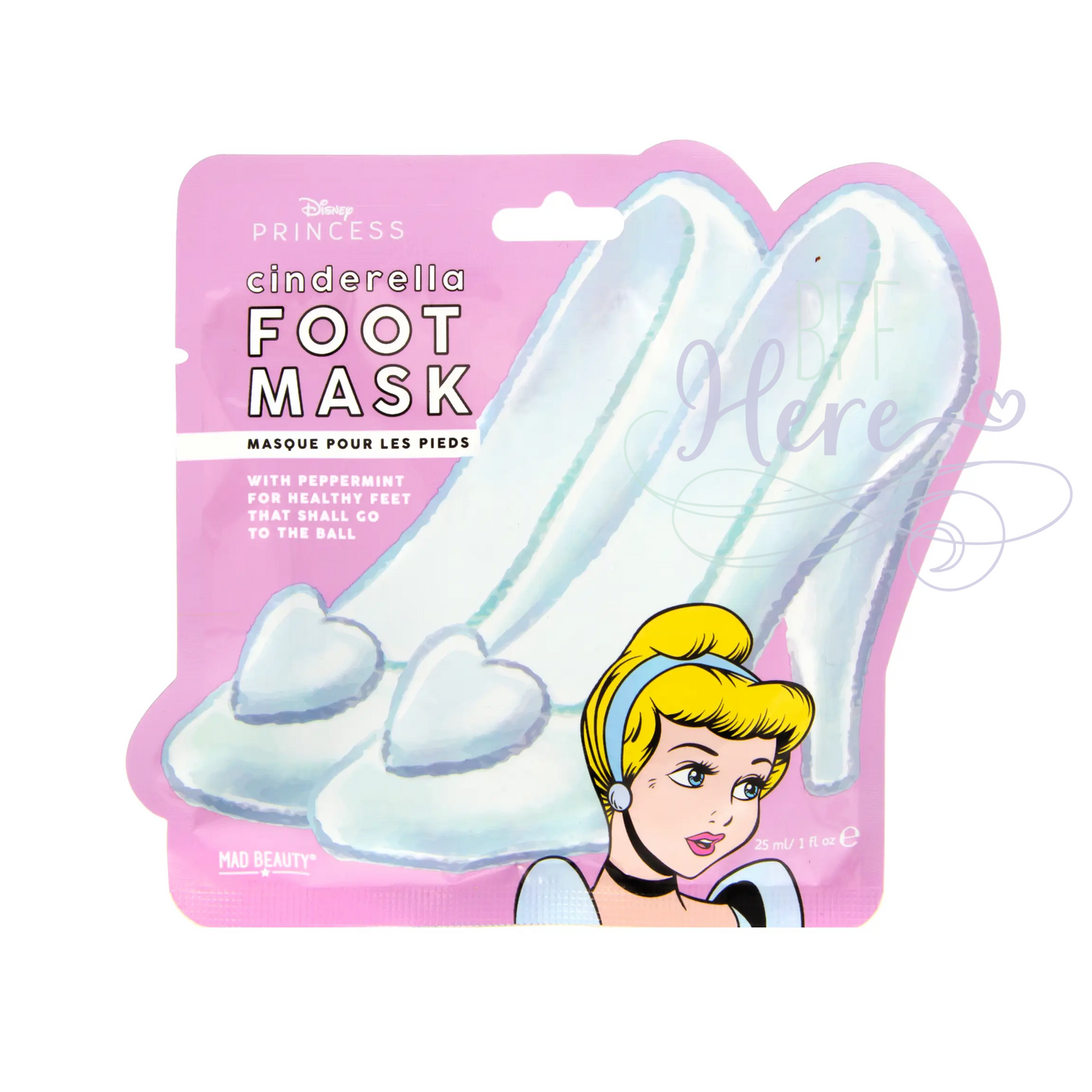 Disney POP Princess Cinderella Foot Mask - BFF Here