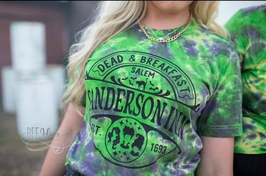 Sanderson Inn Tie Dye T-Shirt - BFF Here