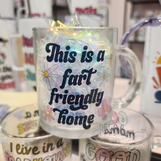 Iridescent Shimmer Glitter Mug — Fart Friendly - BFF Here