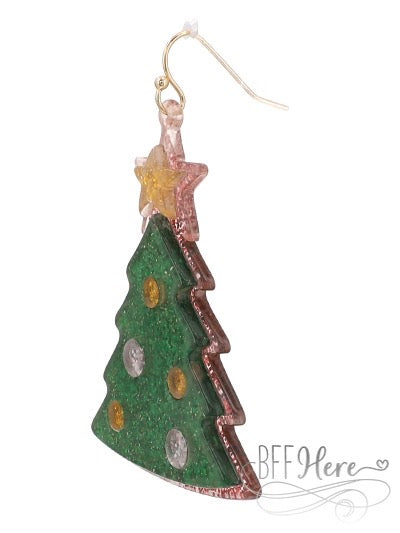 Oh Christmas Tree  Earrings - BFF Here