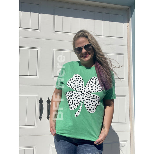 Dalmatian Clover T-Shirt - BFF Here