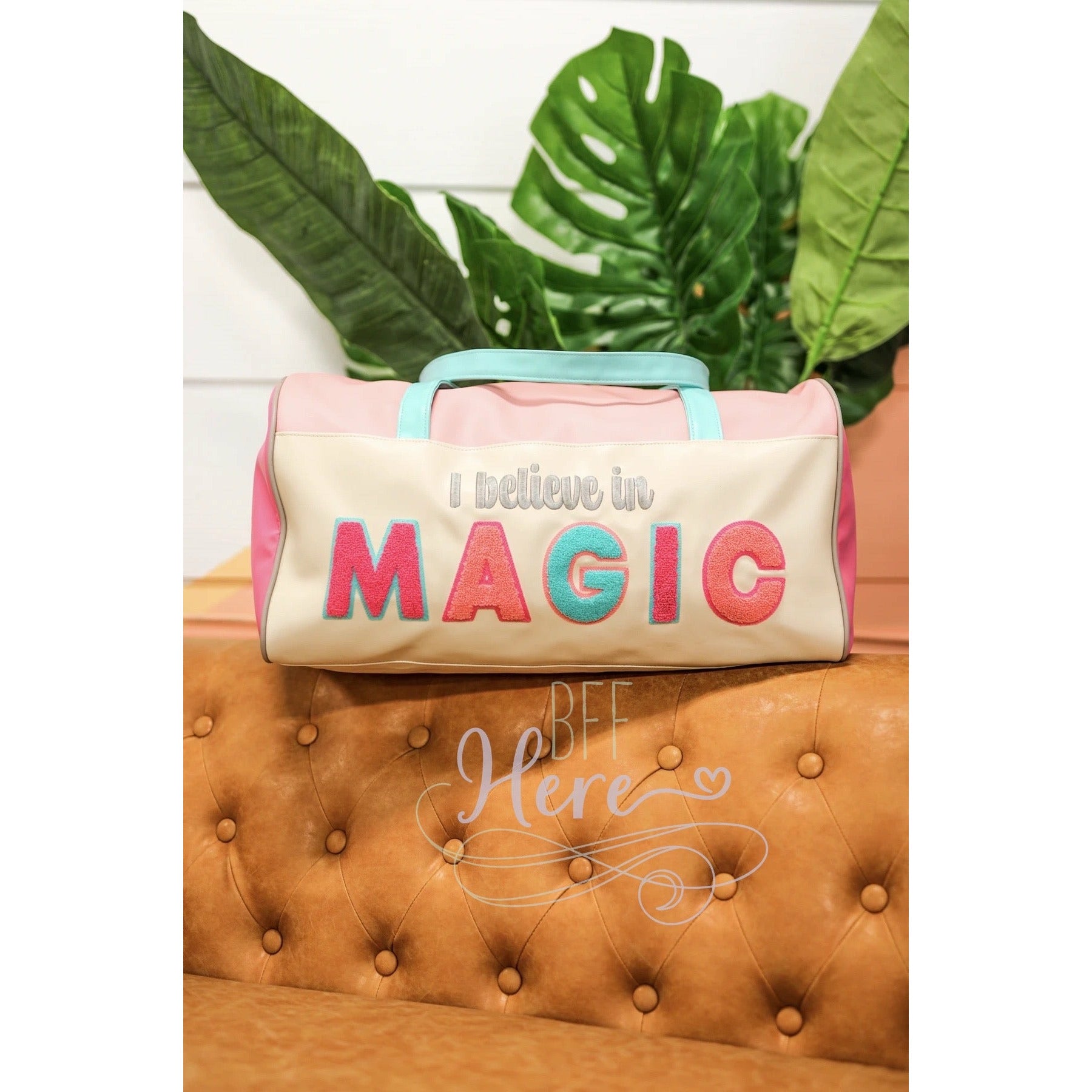 Duffle Bag - I Believe In Magic - BFF Here