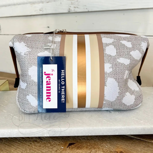 Neoprene Cosmetic Bag -- Jeanne - BFF Here